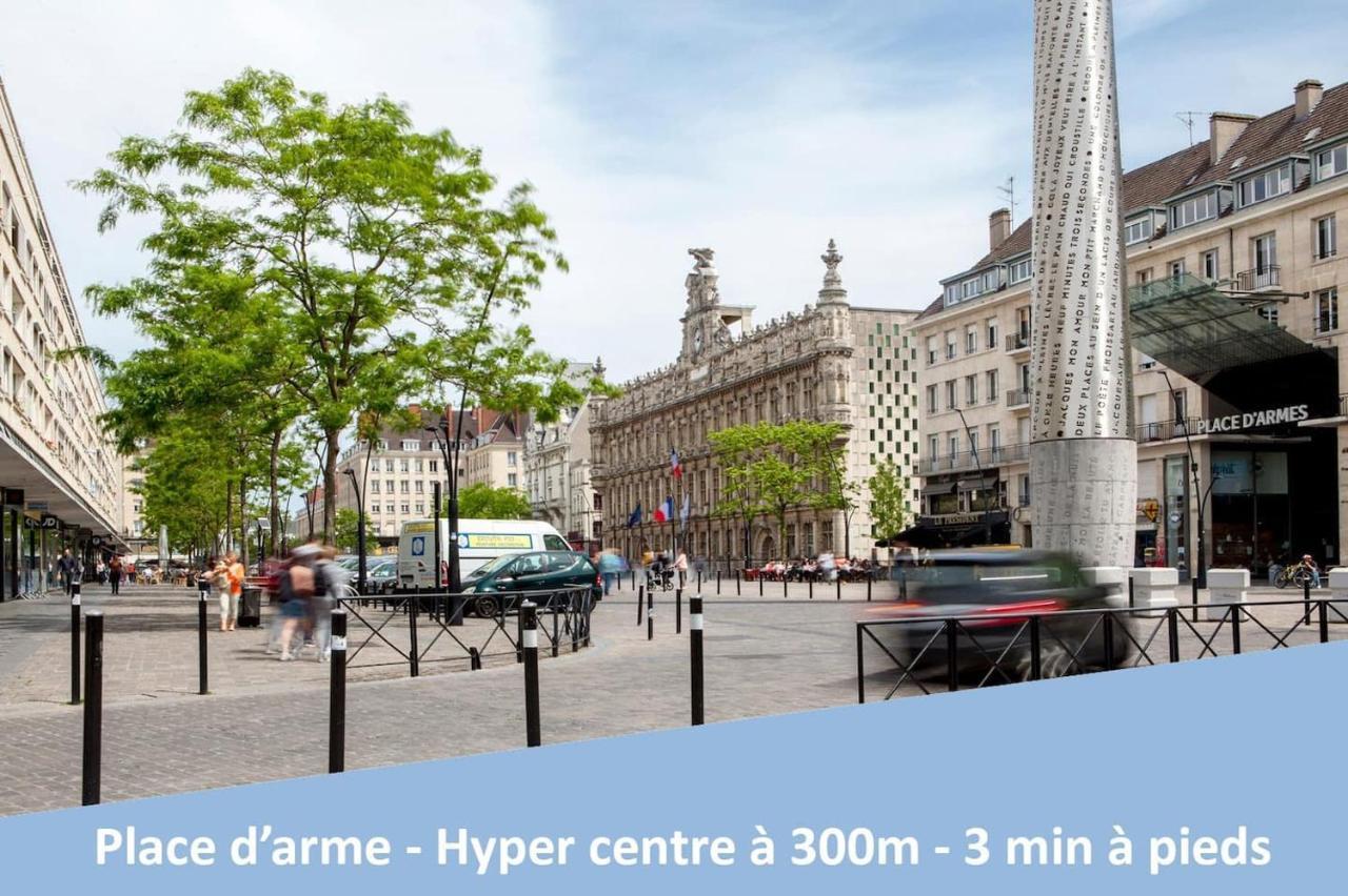 Design Appart - Hyper Centre - Tram - Free Wifi - Lerelaisdodile21 Valenciennes Exteriör bild